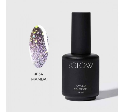 GLOW PRO Гель-лак #134 Mamba, 8 мл