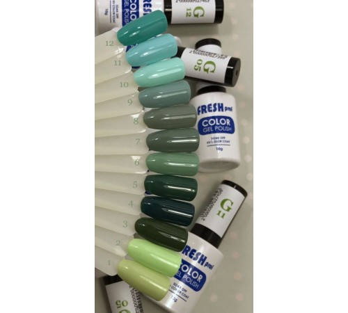 Гель-лак Fresh Prof Green Khaki G3