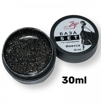 ZET COLOR  База SET 4в1 ИНЕССА 30ml