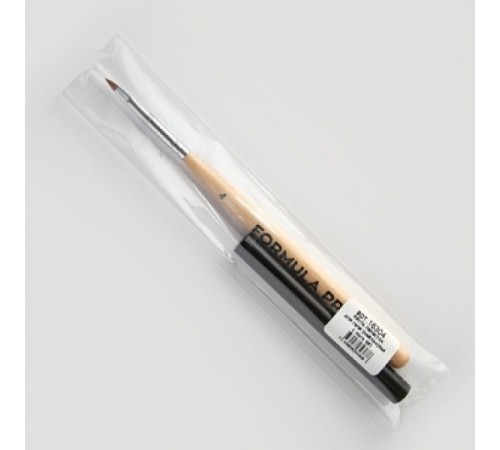 Кисть лепесток для геля №4 (нейлон) Formula profi