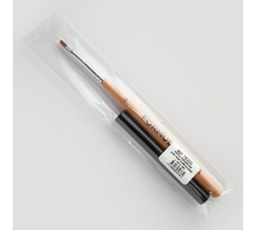 Кисть скошенная для геля №5 (нейлон) Formula profi