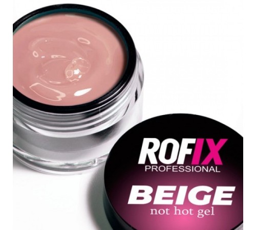 ROFIX Гель для наращивания ногтей Not Hot Beige, 50гр