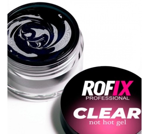ROFIX Гель для наращивания ногтей Not Hot Clear, 20гр