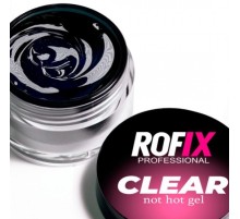 ROFIX Гель для наращивания ногтей Not Hot Clear, 50гр