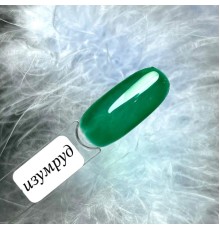 ZET COLOR Гель-лак ВИТРАЖНЫЙ изумрудный 8мл