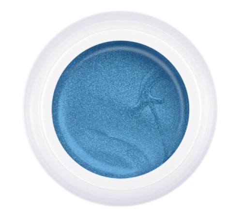 Гель-краска Паутинка №S7 голубой металлик, 5 гр