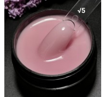 Гель Кератиновый N5 теплый нюд ZET COLOR 50гр (средней консистенции)