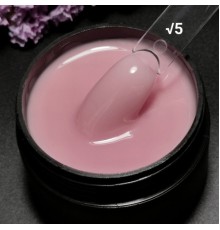 Гель Кератиновый N5 теплый нюд ZET COLOR 50гр (средней консистенции)