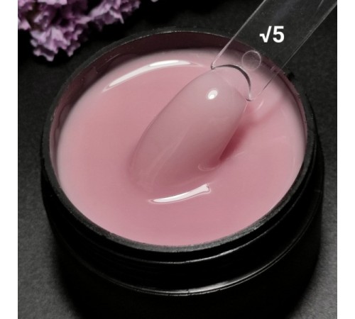 Гель Кератиновый N5 теплый нюд ZET COLOR 50гр (средней консистенции)