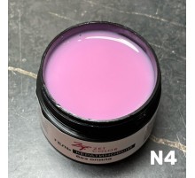 Гель Кератиновый нежно-розовый N4 ZET COLOR 50мл (средней консистенции)