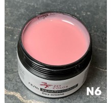 Гель Кератиновый персиковый N6 ZET COLOR 30мл (средней консистенции)