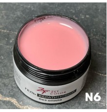 Гель Кератиновый персиковый N6 ZET COLOR 50мл (средней консистенции)