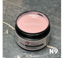 Гель Кератиновый теплый беж N9 ZET COLOR 15мл (средней консистенции)